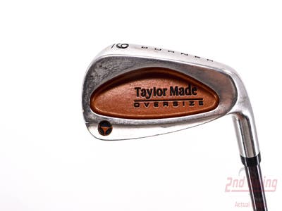 TaylorMade Burner Oversize Single Iron 9 Iron TM Bubble Graphite Stiff Right Handed 36.25in