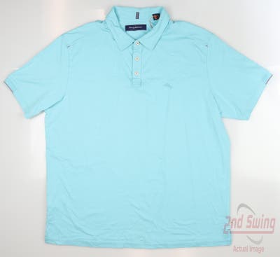 New Mens Tommy Bahama Golf Polo X-Large XL Blue MSRP $100