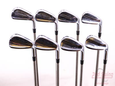 TaylorMade P-790 Iron Set 4-PW AW Aerotech SteelFiber i95 Graphite Regular Right Handed 38.25in