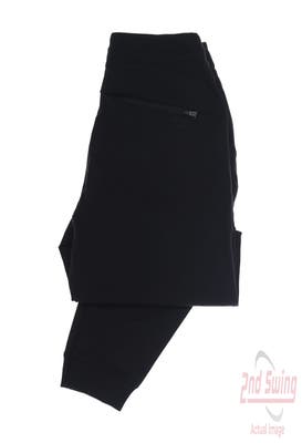 New Womens Footjoy Golf Pants Medium M Black MSRP $125