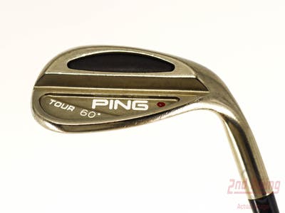 Ping Tour Wedge Lob LW 60° Stock Steel Shaft Steel Wedge Flex Right Handed Red dot 35.5in
