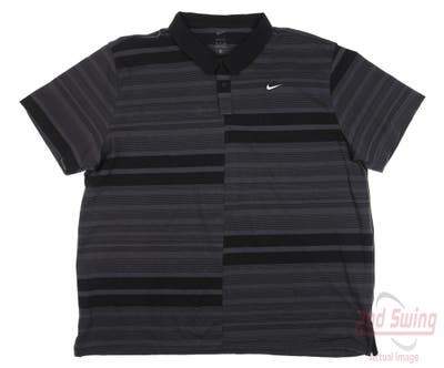 New Mens Nike Golf Polo XXX-Large XXXL Black MSRP $80