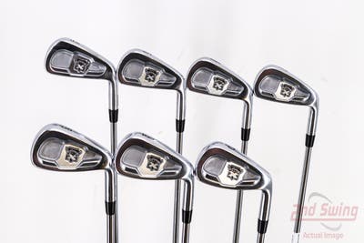 Callaway 2009 X Forged Iron Set 4-PW Project X 6.0 Steel Stiff Right Handed 38.5in