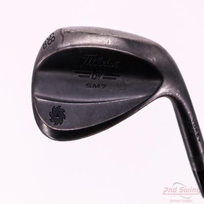 Titleist Vokey SM7 Jet Black Wedge Lob LW 58° 12 Deg Bounce D Grind True Temper XP 95 S300 Steel Stiff Right Handed 35.25in