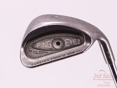 Ping Eye 2 Wedge Sand SW Stock Steel Shaft Steel Stiff Right Handed Black Dot 35.5in