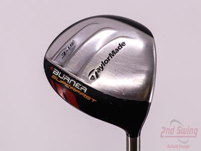 TaylorMade Burner Superfast Fairway Wood 3 Wood 3W 15° Grafalloy ProLaunch Blue 75 Graphite Stiff Right Handed 43.75in