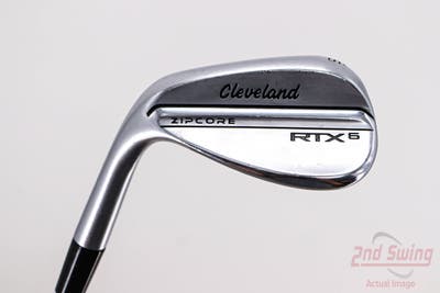Cleveland RTX 6 ZipCore Tour Satin Wedge Gap GW 52° 10 Deg Bounce Mid Dynamic Gold Spinner TI Steel Wedge Flex Left Handed 35.5in