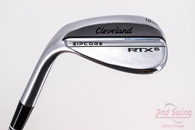 Cleveland RTX 6 ZipCore Tour Satin Wedge Lob LW 60° 10 Deg Bounce Mid Dynamic Gold Spinner TI Steel Wedge Flex Left Handed 35.0in