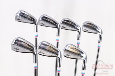 Titleist 2021 T100 Iron Set 4-PW Dynamic Gold Tour Issue S400 Steel Stiff Right Handed 38.5in