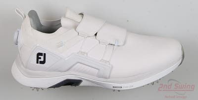New W/O Box Mens Golf Shoe Footjoy 2023 Hyperflex BOA Medium 11 White MSRP $170 51121