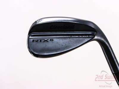 Cleveland RTX 6 ZipCore Black Satin Wedge Lob LW 58° 10 Deg Bounce Dynamic Gold Spinner TI Steel Wedge Flex Right Handed 35.0in