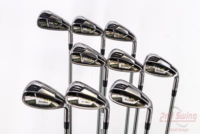 Tour Edge Hot Launch 4 Iron Set 4-PW AW SW UST Mamiya HL4 Graphite Regular Right Handed 38.25in