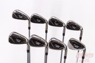 TaylorMade M4 Iron Set 4-PW AW Nippon NS Pro 840 Steel Stiff Right Handed 39.5in