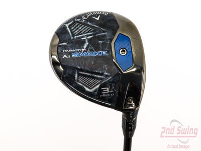 Mint Callaway Paradym Ai Smoke Max D Fairway Wood 3 Wood HL 16.5° FST KBS TD Category 1 50 Graphite Senior Right Handed 43.75in