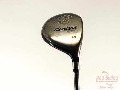 Cleveland Launcher Steel Fairway Wood 3 Wood 3W 15° Cleveland Launcher Comp Graphite Stiff Right Handed 43.25in