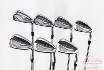 Ping i210 Iron Set 4-PW Nippon NS Pro 1050GH Steel Stiff Right Handed Black Dot 38.25in