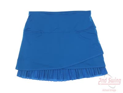 New Womens Lucky In Love Skort Large L Blue MSRP $85