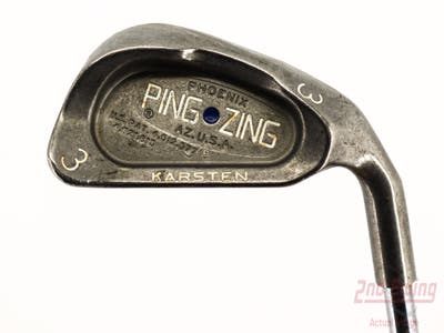 Ping Zing Single Iron 3 Iron Ping JZ Steel Stiff Right Handed Blue Dot 39.25in