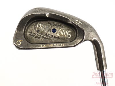 Ping Zing Single Iron 6 Iron Ping JZ Steel Stiff Right Handed Blue Dot 37.75in