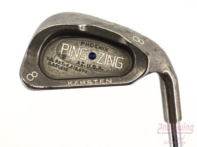 Ping Zing Single Iron 8 Iron Ping JZ Steel Stiff Right Handed Blue Dot 37.0in