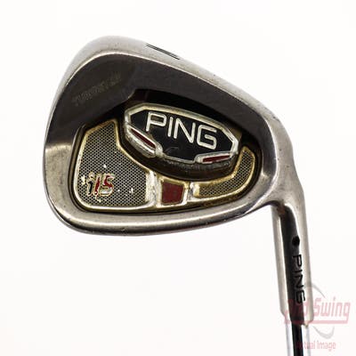 Ping i15 Single Iron Pitching Wedge PW Ping AWT Steel Regular Right Handed Black Dot 36.0in