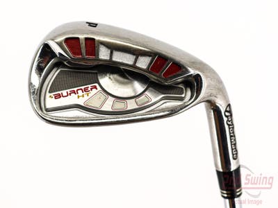 TaylorMade Burner HT Single Iron Pitching Wedge PW TM Burner Superfast 85 Steel Stiff Right Handed 36.25in