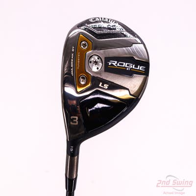 Mint Callaway Rogue ST LS Fairway Wood 3 Wood 3W 15° MCA Tensei AV-XLINK Blue 65 Graphite Regular Left Handed 43.25in