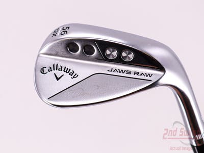 Callaway Jaws Raw Chrome Wedge Sand SW 56° 12 Deg Bounce X Grind Dynamic Gold Spinner TI Steel Wedge Flex Right Handed 35.5in