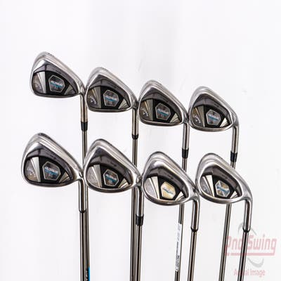 Callaway Rogue X Iron Set 5-PW GW SW UST Mamiya Recoil ES 460 Graphite Regular Right Handed 38.25in