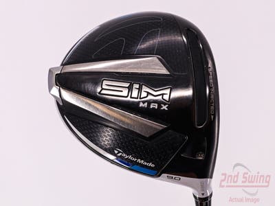 TaylorMade SIM MAX Driver 9° PX HZRDUS Smoke Green 70 Graphite Stiff Right Handed 44.25in