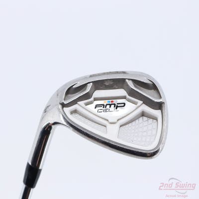Cobra AMP Cell Silver Single Iron 9 Iron Stock Steel Shaft Steel Regular Left Handed 36.5in