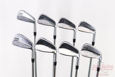 Ping Blueprint Iron Set 3-PW True Temper Dynamic Gold S300 Steel Stiff Right Handed Black Dot 38.0in