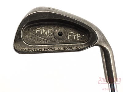 Ping Eye 2 Single Iron 4 Iron Stock Steel Shaft Steel Regular Right Handed Black Dot 38.25in