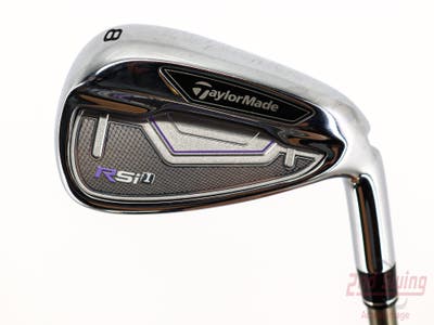 TaylorMade RSi 1 Single Iron 8 Iron TM Reax Graphite Graphite Ladies Right Handed 35.75in