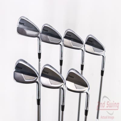 Ping i525 Iron Set 4-PW True Temper Dynamic Gold 120 Steel Stiff Right Handed Green Dot 39.5in