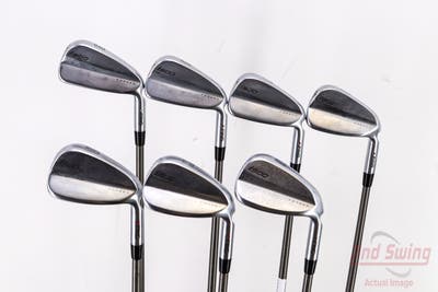 Ping i500 Iron Set 5-PW GW Aerotech SteelFiber fc90cw Graphite Stiff Right Handed Red dot 38.0in