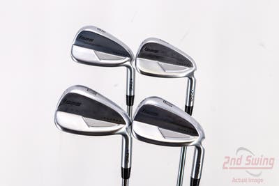 Ping i525 Iron Set 8-PW AW FST KBS Tour 120 Steel Stiff Right Handed Blue Dot 37.25in