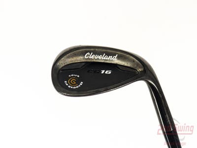 Cleveland CG16 Black Zip Groove Wedge Pitching Wedge PW 48° 8 Deg Bounce Cleveland Traction Wedge Steel Wedge Flex Right Handed 36.0in