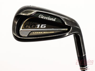 Cleveland CG16 Black Pearl Single Iron Pitching Wedge PW Cleveland Traction 85 Steel Steel Regular Right Handed 36.0in