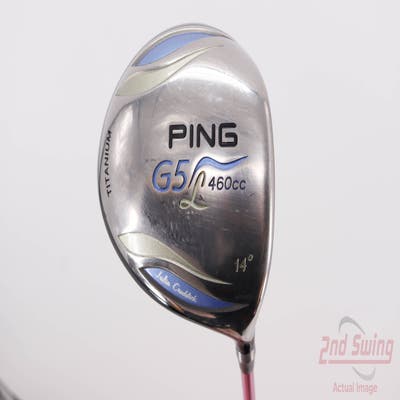 Ping G5 Ladies Driver 14° Aldila NV Pink 55 Graphite Ladies Right Handed 44.5in