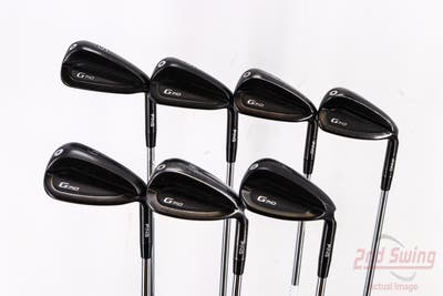 Ping G710 Iron Set 5-PW GW AWT 2.0 Steel Stiff Right Handed Black Dot 38.0in