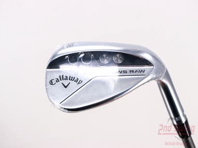 Mint Callaway Jaws Raw Chrome Wedge Lob LW 58° 10 Deg Bounce S Grind Project X Catalyst Wedge Graphite Wedge Flex Right Handed 35.0in