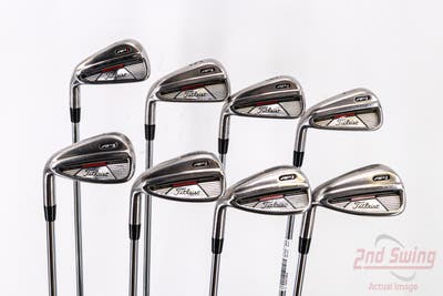 Titleist AP1 Iron Set 4-PW AW Dynamic Gold High Launch R300 Steel Regular Left Handed 38.0in