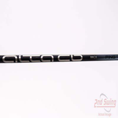 Used W/ Ping RH Adapter Ping ALTA CB 55 Slate Driver Shaft Stiff 44.25in