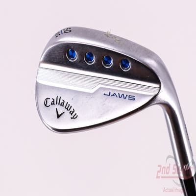 Callaway Jaws MD5 Platinum Chrome Wedge Gap GW 50° 10 Deg Bounce S Grind Dynamic Gold Tour Issue S200 Steel Stiff Flex Right Handed 35.25in