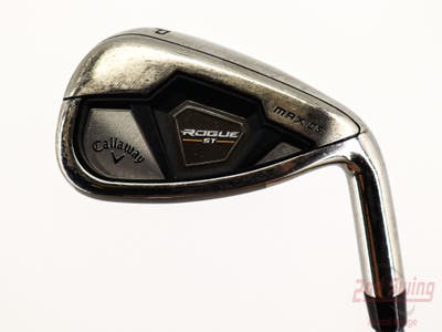 Callaway Rogue ST Max OS Single Iron Pitching Wedge PW UST Recoil Dart HB 65 IP Blue Graphite Senior Right Handed 36.5in
