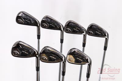 Callaway Apex Black Iron Set 4-PW Nippon NS Pro Modus 3 Tour 105 Steel Stiff Right Handed 38.0in