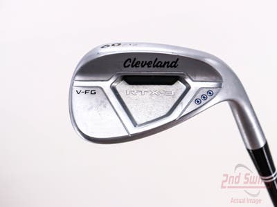 Cleveland RTX-3 Cavity Back Tour Satin Wedge Lob LW 60° 12 Deg Bounce V-FG Cleveland ROTEX Wedge Graphite Wedge Flex Right Handed 35.5in