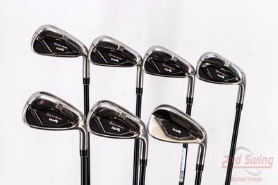 TaylorMade M4 Iron Set 5-PW AW Fujikura ATMOS 6 Red Graphite Regular Right Handed 38.25in