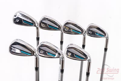 Mint Wilson Staff Dynapwr Iron Set 6-PW GW SW Project X Even Flow Blue 50 Graphite Ladies Right Handed 37.0in